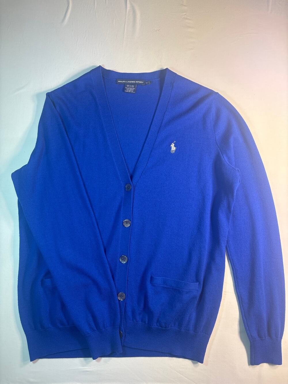Women’s 100% Merino Wool Lauren Sport by Ralph Lauren lightweight sweater XL